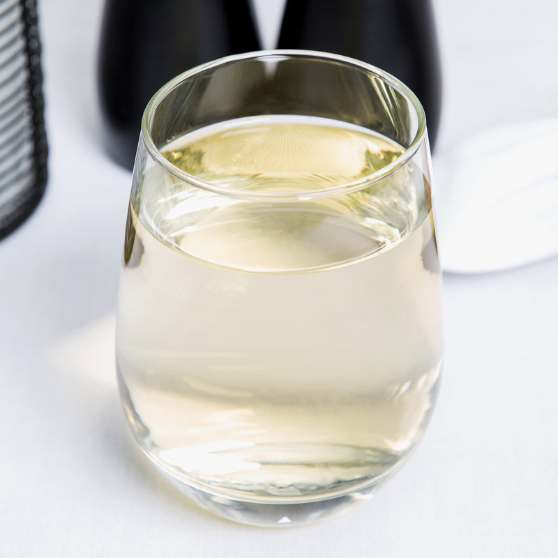 Libbey 231L 15.25 oz. Tidal Blue Stemless White Wine Glass - 12/Case